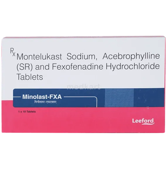 minolast fxa tablet 10's